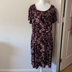 Roz & Ali short sleeve dress size 16
